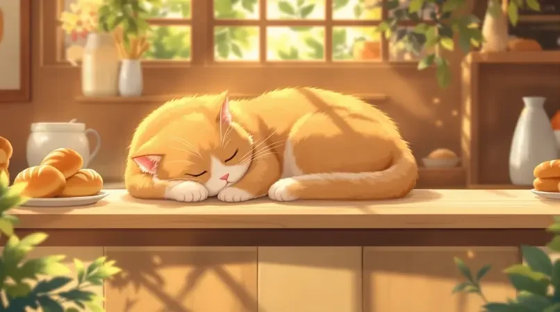 猫与面包店封面